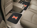 Rubber Car Floor Mats NCAA Illinois 2-pc Utility Car Mat 14"x17"