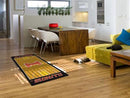Kitchen Runner Rugs NCAA Illinois Basketball Court Runner Mat 30"x72"