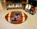 Round Rugs For Sale NCAA Indianapolis Football Ball Rug 20.5"x32.5"