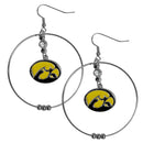 NCAA - Iowa Hawkeyes 2 Inch Hoop Earrings-Jewelry & Accessories,Earrings,2 inch Hoop Earrings,College Hoop Earrings-JadeMoghul Inc.