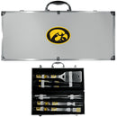 NCAA - Iowa Hawkeyes 8 pc Tailgater BBQ Set-Tailgating & BBQ Accessories,College Tailgating Accessories,Iowa Hawkeyes Tailgating Accessories-JadeMoghul Inc.
