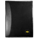 NCAA - Iowa Hawkeyes Leather and Canvas Padfolio-Other Cool Stuff,Portfolios,College Embossed Logo-JadeMoghul Inc.
