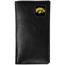 NCAA - Iowa Hawkeyes Leather Tall Wallet-Wallets & Checkbook Covers,Tall Wallets,College Tall Wallets-JadeMoghul Inc.