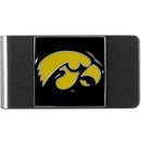 NCAA - Iowa Hawkeyes Steel Money Clip-Wallets & Checkbook Covers,Money Clips,Steel Money Clips,College Steel Money Clips-JadeMoghul Inc.