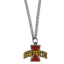 NCAA - Iowa St. Cyclones Chain Necklace with Small Charm-Jewelry & Accessories,Necklaces,Chain Necklaces,College Chain Necklaces-JadeMoghul Inc.