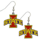 NCAA - Iowa St. Cyclones Dangle Earrings-Jewelry & Accessories,Earrings,Dangle Earrings,Dangle Earrings,College Dangle Earrings-JadeMoghul Inc.