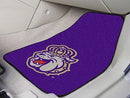 Custom Car Mats NCAA James Madison 2-pc Carpeted Front Car Mats 17"x27"