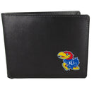 NCAA - Kansas Jayhawks Bi-fold Wallet-Wallets & Checkbook Covers,Bi-fold Wallets,Printed Bi-fold WalletCollege Printed Bi-fold Wallet-JadeMoghul Inc.