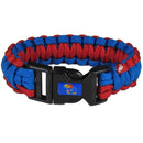 NCAA - Kansas Jayhawks Survivor Bracelet-Jewelry & Accessories,Bracelets,Survivor Bracelets,College Survivor Bracelets-JadeMoghul Inc.
