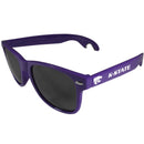 NCAA - Kansas St. Wildcats Beachfarer Bottle Opener Sunglasses, Purple-Sunglasses, Eyewear & Accessories,College Eyewear,Kansas St. Wildcats Eyewear-JadeMoghul Inc.