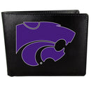 NCAA - Kansas St. Wildcats Bi-fold Wallet Large Logo-Wallets & Checkbook Covers,College Wallets,Kansas St. Wildcats Wallets-JadeMoghul Inc.