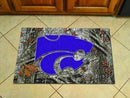 Welcome Mat NCAA Kansas State Scraper Mat 19"x30" Camo