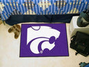 Outdoor Mat NCAA Kansas State Starter Rug 19"x30"