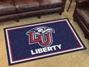 4x6 Rug NCAA Liberty 4'x6' Plush Rug