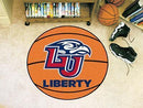 Round Rugs NCAA Liberty Basketball Mat 27" diameter