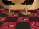 Carpet Squares NCAA Louisville 18"x18" Carpet Tiles