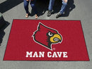 Indoor Outdoor Rugs NCAA Louisville Man Cave UltiMat 5'x8' Rug