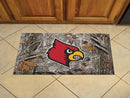 Outdoor Welcome Mats NCAA Louisville Scraper Mat 19"x30" Camo