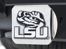 Tow Hitch Covers NCAA LSU Chrome Hitch Cover 4 1/2"x3 3/8"