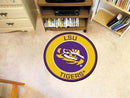 Round Rugs For Sale NCAA LSU Roundel Mat 27" diameter