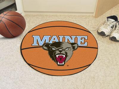 Round Rugs For Sale NCAA Maine Basketball Mat 27" diameter