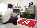 4x6 Rug NCAA Maryland 4'x6' Plush Rug