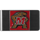 NCAA - Maryland Terrapins Steel Money Clip-Wallets & Checkbook Covers,Money Clips,Steel Money Clips,College Steel Money Clips-JadeMoghul Inc.