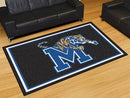 5x8 Area Rugs NCAA Memphis 5'x8' Plush Rug