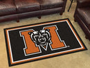 4x6 Rug NCAA Mercer 4'x6' Plush Rug