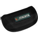 NCAA - Miami Hurricanes Hard Shell Sunglass Case-Sunglasses, Eyewear & Accessories,Sunglass Cases,Zippered Eyewear Cases,College Zippered Eyewear Cases-JadeMoghul Inc.