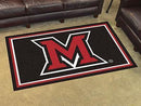 4x6 Area Rugs NCAA Miami (OH) 4'x6' Plush Rug