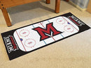 Hallway Runner Rug NCAA Miami Rink Runner Mat 30"x72" 30"x72"