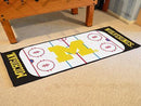 Kitchen Runner Rugs NCAA Michigan Rink Runner Mat 30"x72" 30"x72"