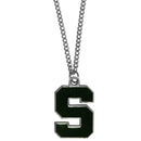 NCAA - Michigan St. Spartans Chain Necklace-Jewelry & Accessories,Necklaces,Chain Necklaces,College Chain Necklaces-JadeMoghul Inc.