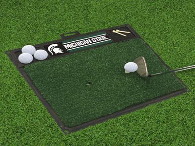 Golf Accessories NCAA Michigan State Golf Hitting Mat 20" x 17"