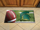 Custom Welcome Mats NCAA Michigan State Scraper Mat 19"x30" Ball