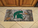 Outdoor Welcome Mats NCAA Michigan State Scraper Mat 19"x30" Camo