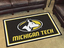 4x6 Area Rugs NCAA Michigan Tech University 4'x6' Plush Rug