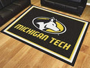 8x10 Area Rugs NCAA Michigan Tech University  8'x10' Plush Rug