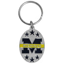 NCAA - Michigan Wolverines Carved Metal Key Chain-Key Chains,College Key Chains,Michigan Wolverines Key Chains-JadeMoghul Inc.
