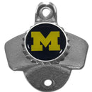 NCAA - Michigan Wolverines Wall Mounted Bottle Opener-Home & Office,Wall Mounted Bottle Openers,College Wall Mounted Bottle Openers-JadeMoghul Inc.