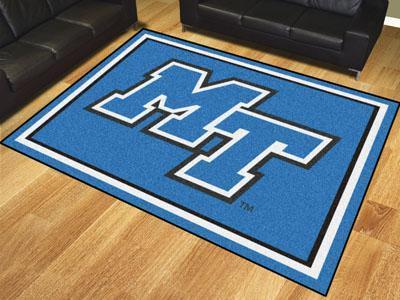 8x10 Rug NCAA Middle Tennessee State 8'x10' Plush Rug