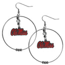 NCAA - Mississippi Rebels 2 Inch Hoop Earrings-Jewelry & Accessories,Earrings,2 inch Hoop Earrings,College Hoop Earrings-JadeMoghul Inc.