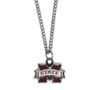 NCAA - Mississippi St. Bulldogs Chain Necklace with Small Charm-Jewelry & Accessories,Necklaces,Chain Necklaces,College Chain Necklaces-JadeMoghul Inc.