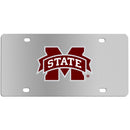 NCAA - Mississippi St. Bulldogs Steel License Plate Wall Plaque-Automotive Accessories,License Plates,Steel License Plates,College Steel License Plates-JadeMoghul Inc.