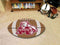 Round Rugs For Sale NCAA Mississippi State Football Ball Rug 20.5"x32.5"