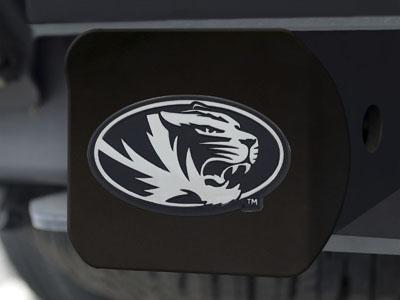 Hitch Covers NCAA Missouri Black Hitch Cover 4 1/2"x3 3/8"