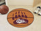 Round Rugs NCAA Montana Basketball Mat 27" diameter
