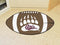 Round Rugs For Sale NCAA Montana Football Ball Rug 20.5"x32.5"