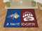 Large Rugs NCAA Montana  State House Divided Rug 34"x45"